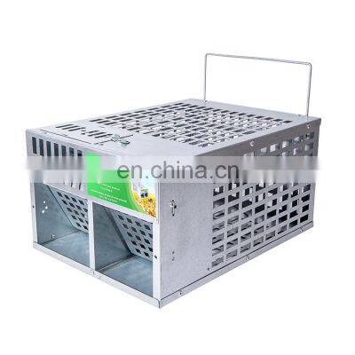 Humane Multi-catch Galvanized Steel Automatic Rat Rodent Control Mouse Trap Cage