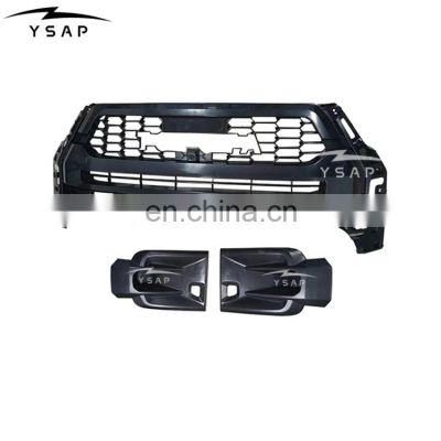 Factory price car accessories Hilux Rocco GR Grille with fog lamp cover