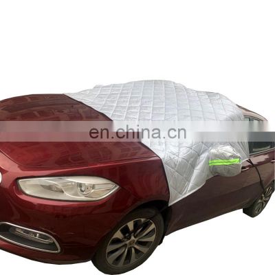 UNIVERSAL sunsail solar folding inflatable car cover full body sun protection snow shade cover for Jeep Tesla dodge corollar le