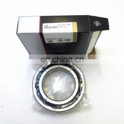 Brand Spindle bearing B7011-E-2RSD-T-P4S size 55x90x18mm B7011 -C-2RSD-T-P4S-UM Angular Contact Ball Bearing in stock