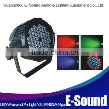 LED par can stage lighting 54*3w led par light , High Brightness 54x3W LED Par Light