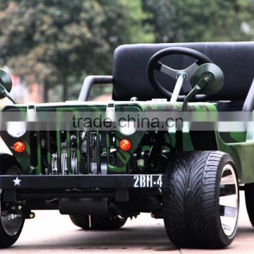 150cc Excellent Willys Jeep with road tire