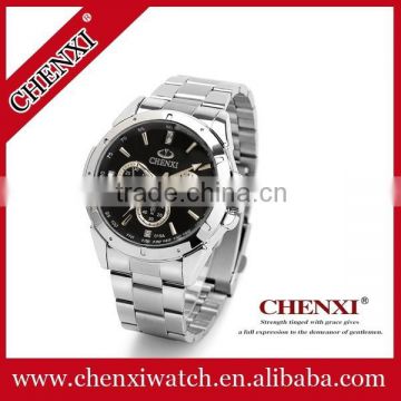 Wholesale stainless steel quartz wrist cheap watch for men can customzied your logo on watch 019AMS