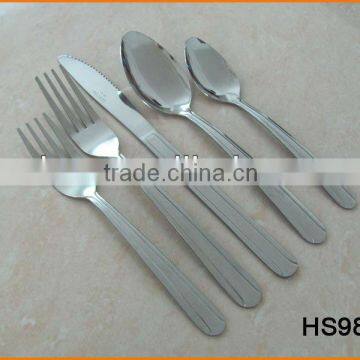 HS988 Stainless Steel Restaurant Dinnerware