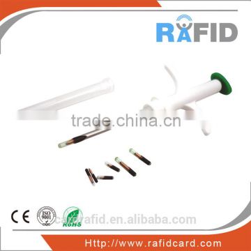 RFID animal glass tag for tracking and identifiaction