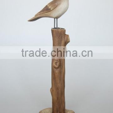 The bird standing stump decorative furniture