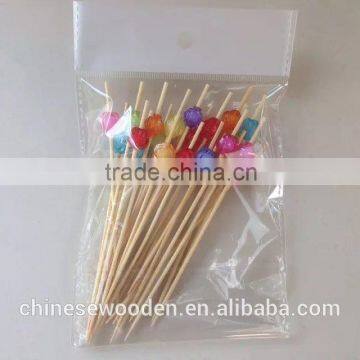 Excellent quality low price fruit pick skewer stick