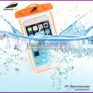 [Somostel] Hot new products waterproof cell phone cases, mobile phone PVC waterproof bag for promotional gift