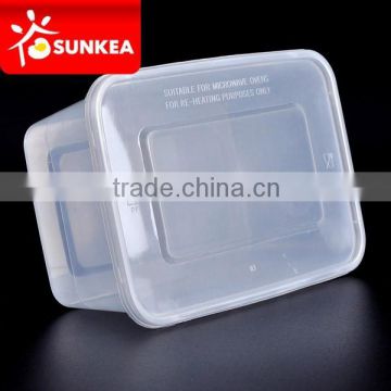 PP disposable microwave food takeaway containers