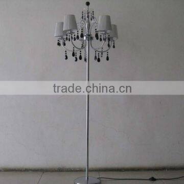 European crystal chandelier floor lamp