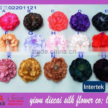Handmade garment silk flower corsages