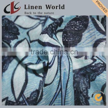 3636 100%Linen 21*21 54*53 53/54" Printed Fabric