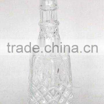 WN33 clear glass wine bottle