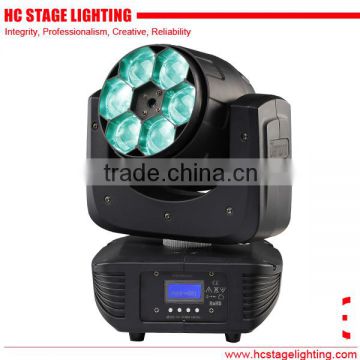 New products China supplier b eye led moving flower vortex 6*15W