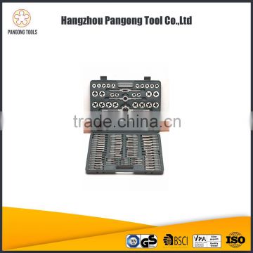 China alloy steel combination tap and die set berent tools