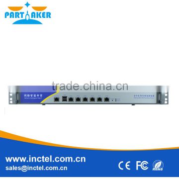 2015 Hot Selling 6 Gigabit Firewall Router 1U Network Appliance Server