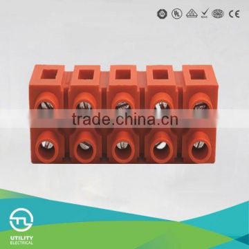 NEW DIN RAIL WIRING CONNECTOR CABLE TERMINAL BLOCKS JUT4B-4/12 CONDUCTOR