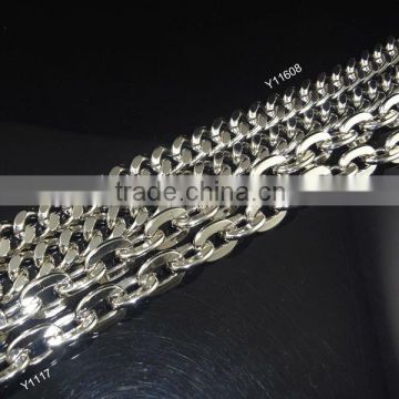 nickel plated iron chain in many shapes