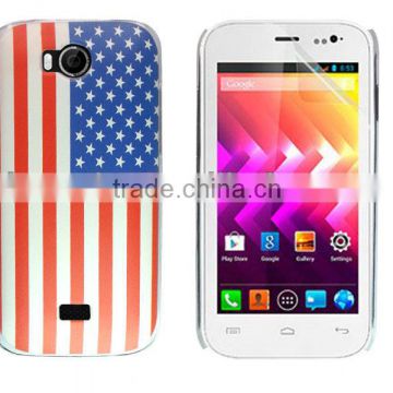 wiko darkside high quality USA flag crystal case factory price