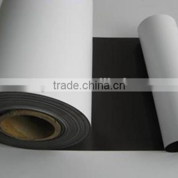Enviromental rubber magnet roll with self adhesive tape