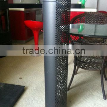 CE and painting galvanized chimney pipe single wall chimney pipe for wood burning stove