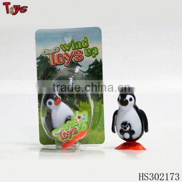 wind up penguin jumping animal toys