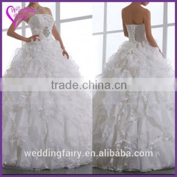 Factory Popular low price red wedding dress fast shipping