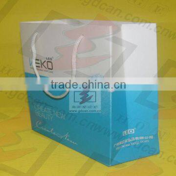 factory price paper shopping bag with your own logo
