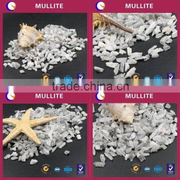 Mullite preparation of a variety of lightweight refractory castable