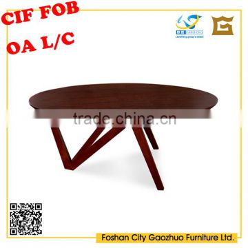 modern Wood Industrial Dining Table wooden Drafting coffee Table