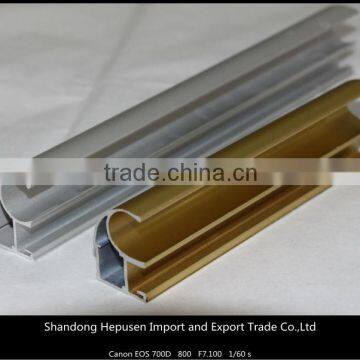 High quality anodized aluminum extruded profiles for sliding wardrobe