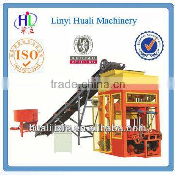 QTJ4-25 semi automatic brick machine and price