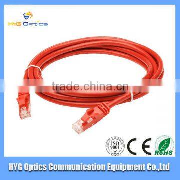 high quality 10m 2 pairs 24awg cat5e utp patch cord