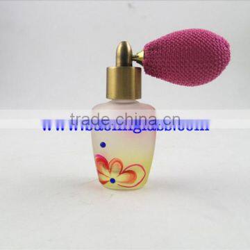 glass perfume bottle with Atomizer spray