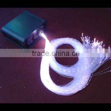 Side glow shining 3*0.75mm curtain fiber optic cable for fiber optic curtain or chandelier