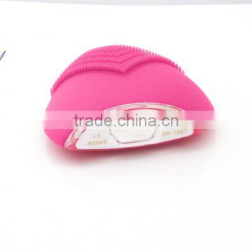 Soft color makeup brush cleaning silicone Facial Brushes facial cleansing brush manufacturers