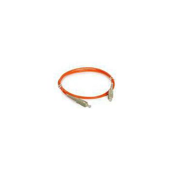 MM sc to sc Fiber Optic Patch Cord Simplex , Network patch cords