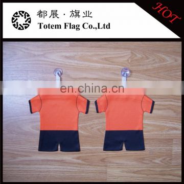Custom made factory price polyester car window mini jersey