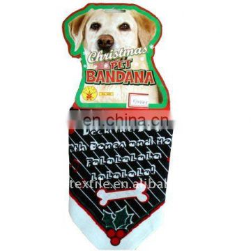 2012 Hot seller fashion Doggie Printed cotton triangle bandana
