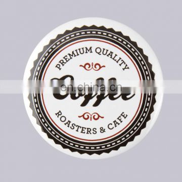 Wholesale Cheap Promotion Gifts Event Use Glossy Type Custom Logo Printed Plastic /Metal Button Badge Pin