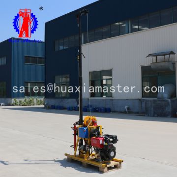 light hydraulic core sampling drill rig YQZ-50B/small diesel power geology exploration drilling machine easy operation