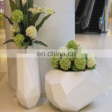Stainless Steel Big Outdoor Flower Pots And Planters
