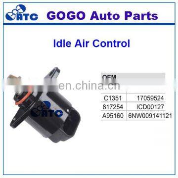 High Quality Idle Air Control Valve for Opel OEM 59524 17112027 C1351 17059524 817254 ICD00127 A95160 6NW009141