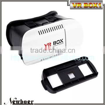 Hot google cardboard headset virtual 3d glasses vr box for sexy movie