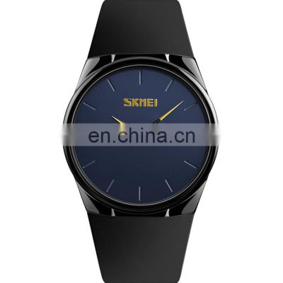2019 Hot products Skmei men watches 1509 minimalist watch PU band fashion quartz wristwatches Japan movt reloj para hombre