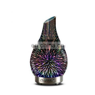 140ml 3d Glass Diffuser Essential Oil Diffusor Aroma Air Humidifier Aromatherapy Scent Diffuser