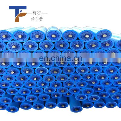 trough friction adjusting conveyor driving pulley spiral carrying roller