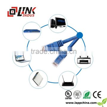 rj45 plug full copper cat5e cat6 patch cord cable for network application