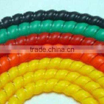 colorful PP/PE UV- resisit spiral cable sleeves