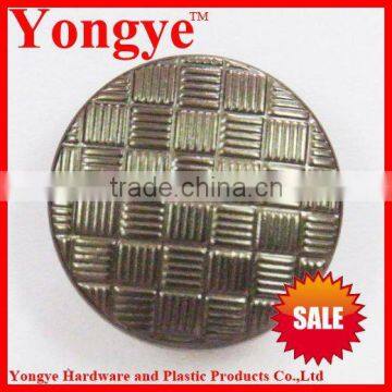 17mm Customized metal logo button for wear